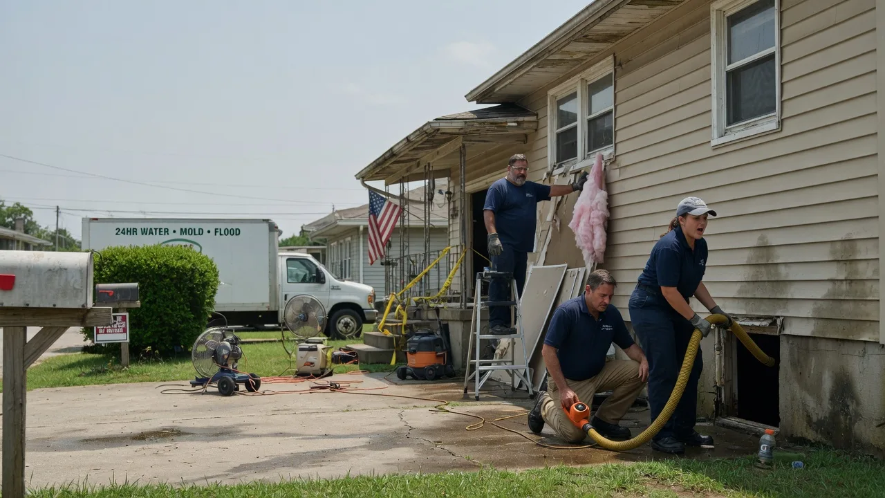 Water Damage Repair in Stephenville, TX near me